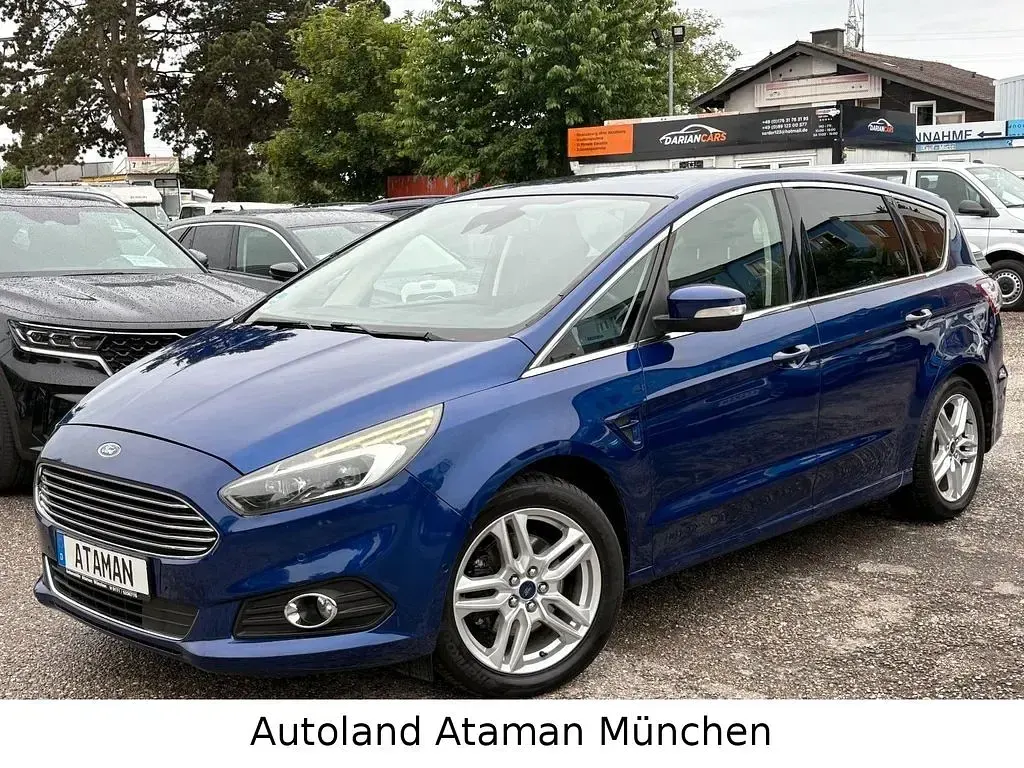 Gebraucht Ford S-MAX Titanium 179 PS (131 kW) 2016 Blau Van / Kleinbus