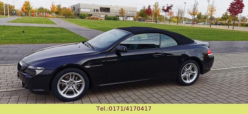Gebraucht BMW 630 Cabriolet Performance 258 PS (189 kW) 2006 Schwarz metallic Cabrio