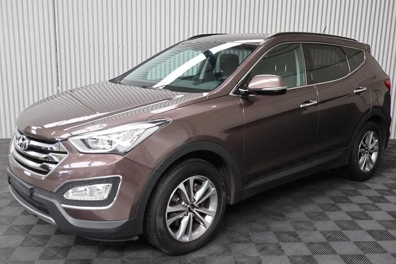 Grau Gebraucht 2015 Hyundai Santa Fe SUV | 10.900 € (Guter Preis) - Bild 1/4