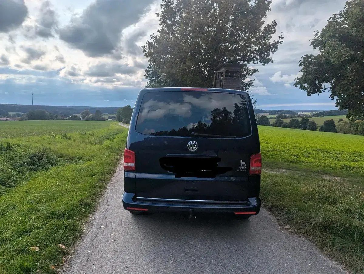 Usata VW T5 Highline 175 CV (128 kW) 2013 Blu Furgone