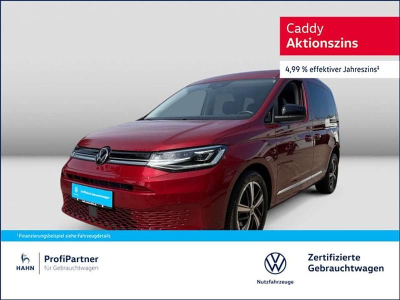 Rot Gebraucht 2024 VW Caddy Style Van / Kleinbus | 37.940 € (Superpreis) - Bild 1/3
