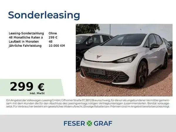 Glacial white metallic Neu 2025 Cupra Born Kleinwagen | 39.500 € (Fairer Preis) - Bild 1/1