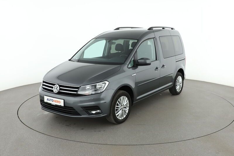 Grau Gebraucht 2018 VW Caddy Comfortline Van / Kleinbus | 26.340 € (Etwas zu teuer) - Bild 1/4