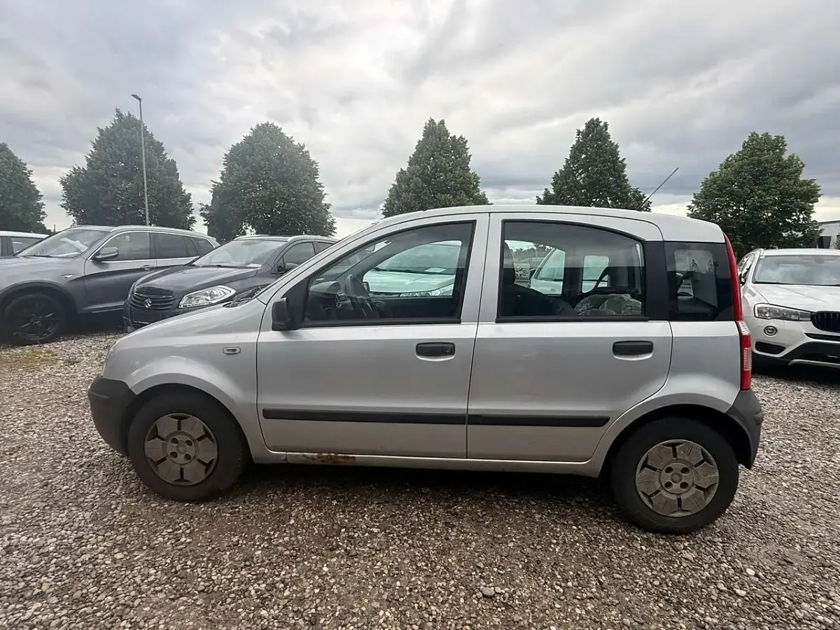 Gebraucht Fiat Panda Active 54 PS (39 kW) 2009 Silber met. Kleinwagen