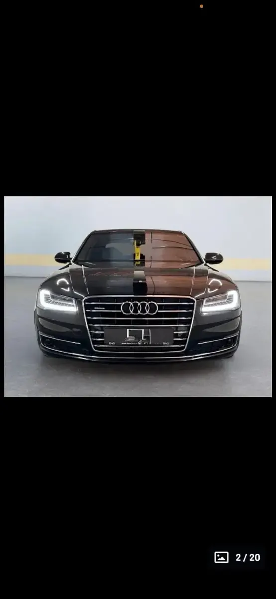 Gebraucht Audi A8 262 PS (192 kW) 2016 Schwarz Limousine