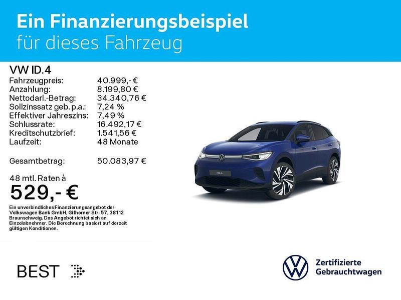Gebraucht VW ID.4 Pro 210 kW (286 PS) 2025 Blue dusk metallic SUV