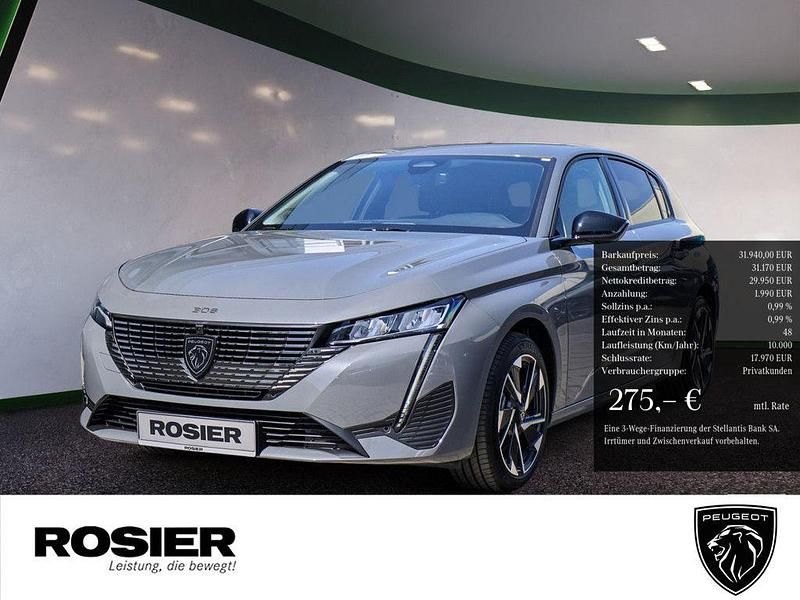 Grau / selenium grau Gebraucht 2025 Peugeot 308 Allure Limousine | 31.940 € - Bild 1/4