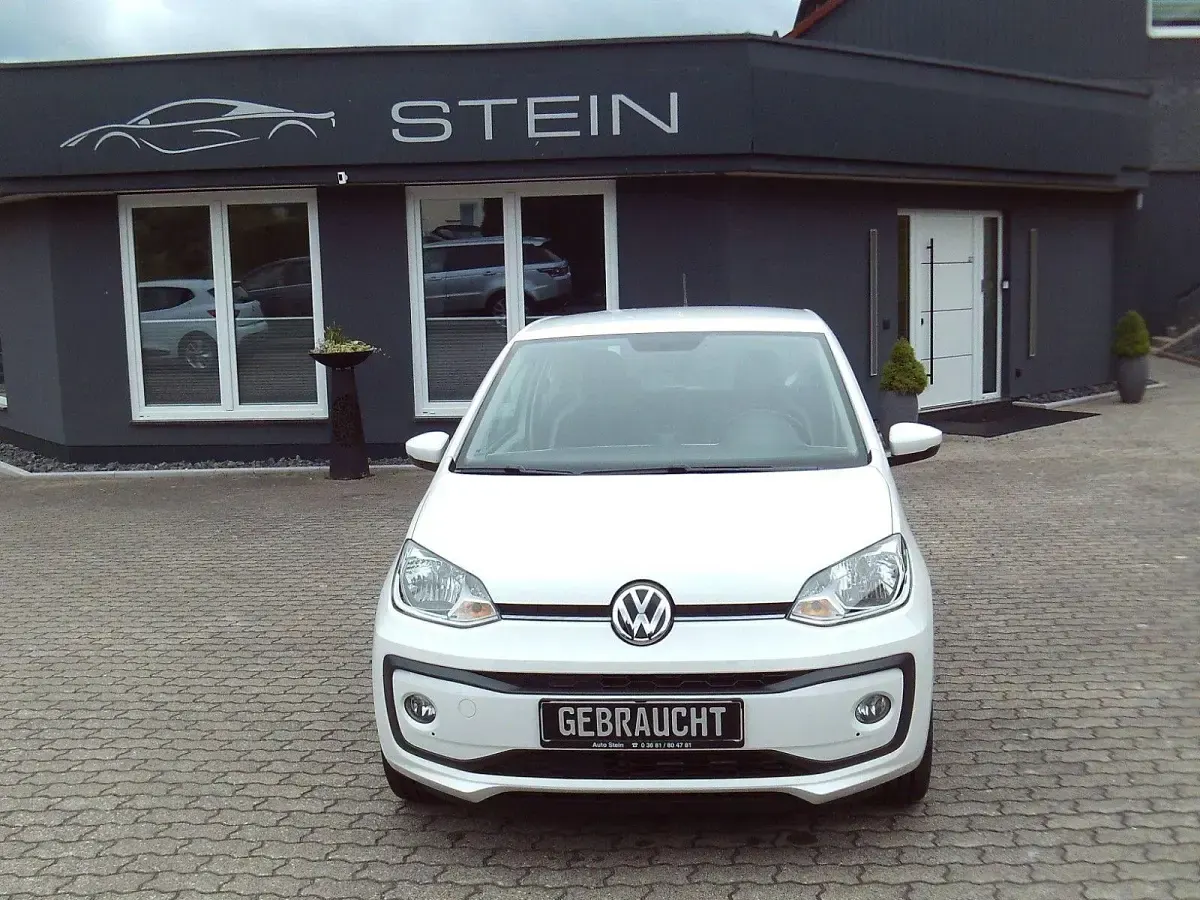 Gebraucht VW up! high up! 60 PS (44 kW) 2018 Weiß Kleinwagen
