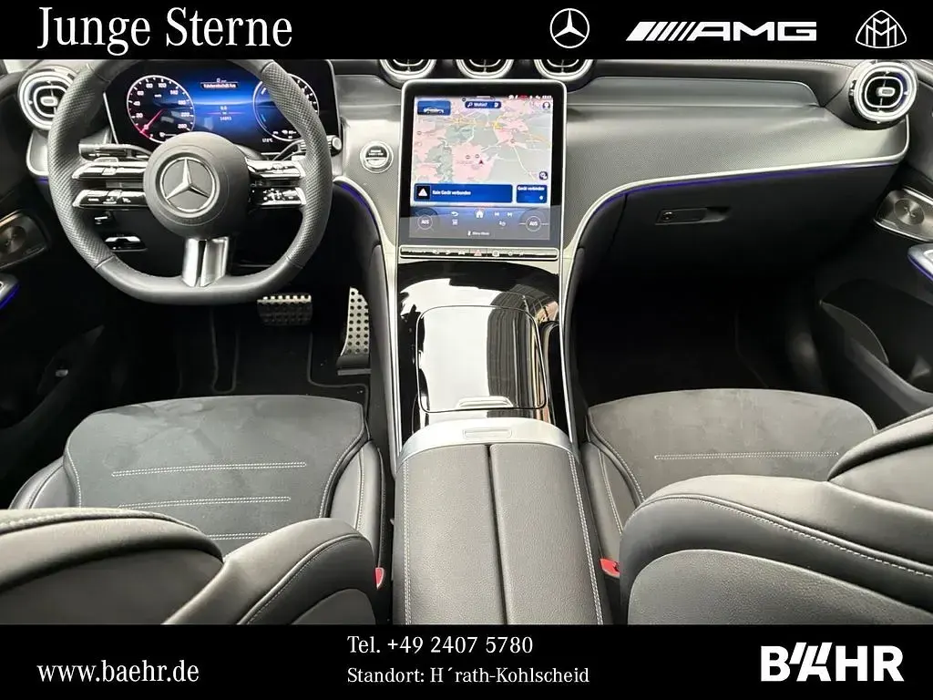 Gebraucht Mercedes GLC400d AMG 252 PS (185 kW) 2025 Lack hightechsilber SUV