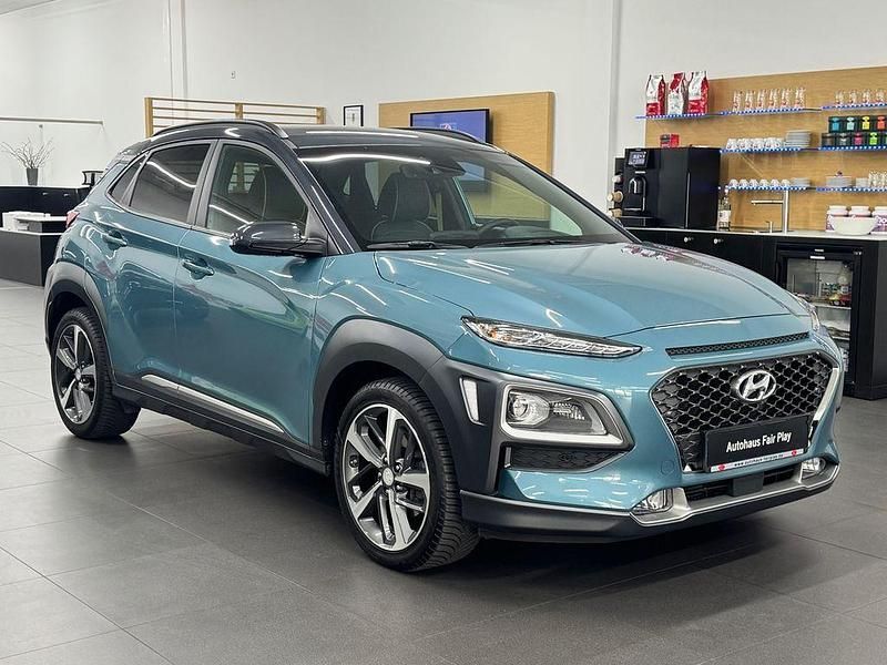 Gebraucht Hyundai Kona Style 136 PS (100 kW) 2019 Grün SUV