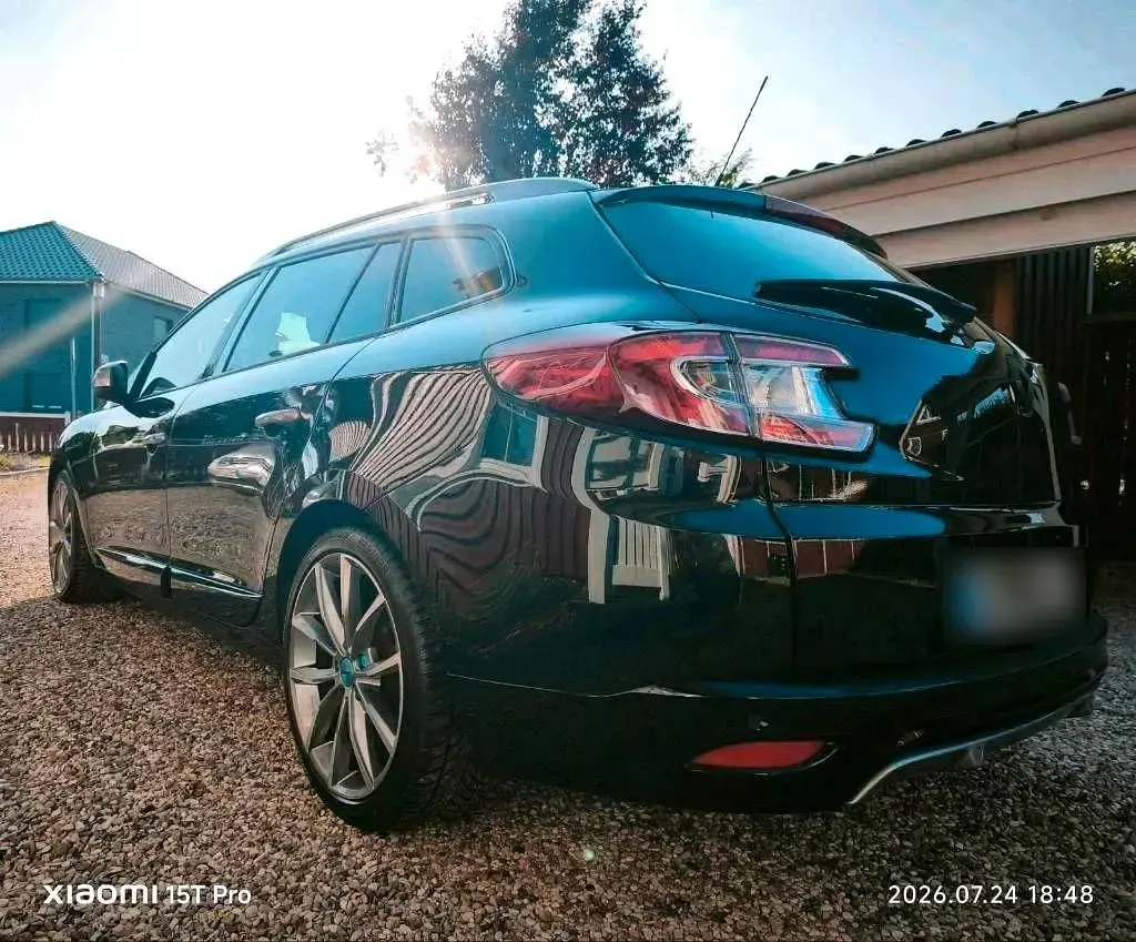 Gebraucht Renault Mégane GrandTour GT-Line 131 PS (96 kW) 2012 Schwarz Kombi