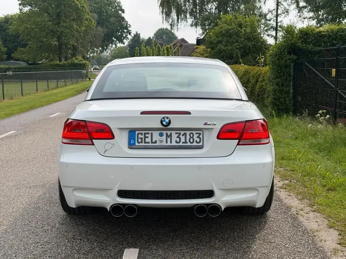 Gebraucht BMW M3 Cabriolet 420 PS (308 kW) 2009 Weiß Cabrio