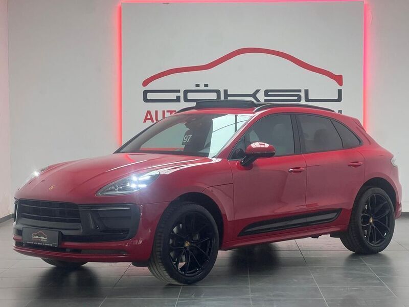 Rot Gebraucht 2022 Porsche Macan SUV | 58.950 € (Fairer Preis) - Bild 1/4