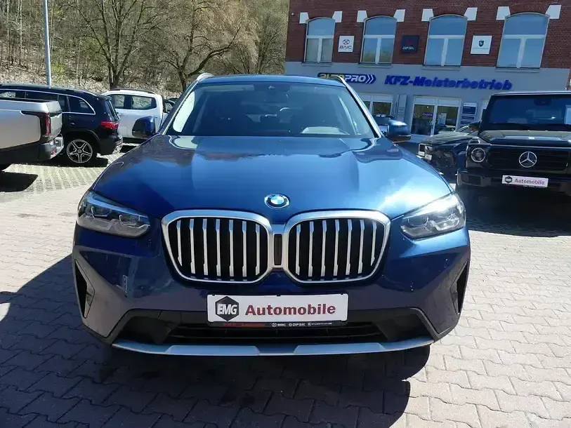Gebraucht BMW X3 Performance 190 PS (139 kW) 2022 Blau SUV