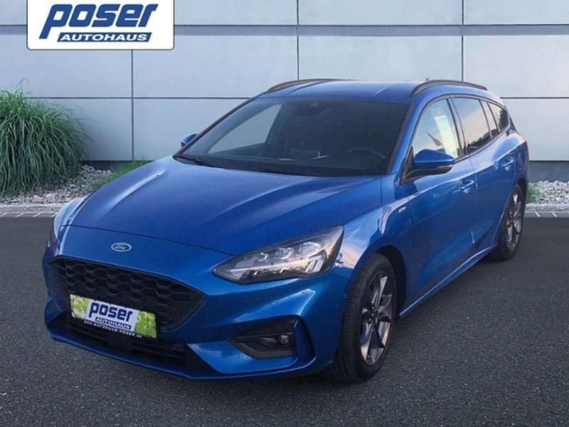 Brugt Ford Focus ST-Line 155 HK (114 kW) 2022 Blå Stationcar