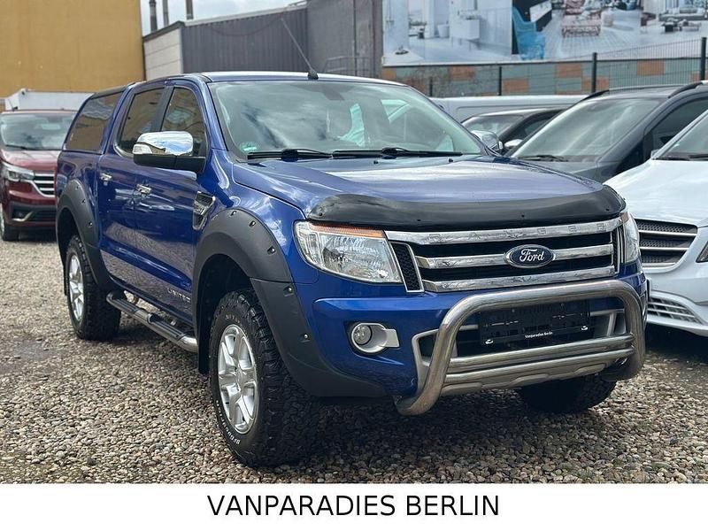 Gebraucht Ford Ranger Limited 150 PS (110 kW) 2014 Blau Pickup