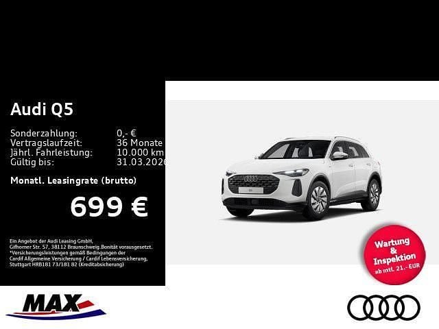 Neu Audi Q5 Performance 299 PS (219 kW) 2025 Arkonaweiß SUV