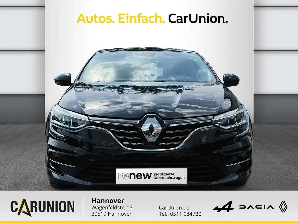 Gebraucht Renault Mégane IV Intens 94 PS (69 kW) 2021 Blackpearlschwarz Limousine