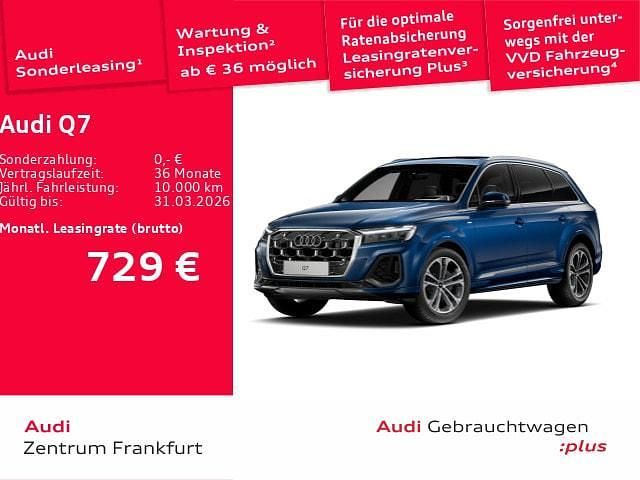 Gebraucht Audi Q7 S-Line 286 PS (210 kW) 2025 Blau SUV