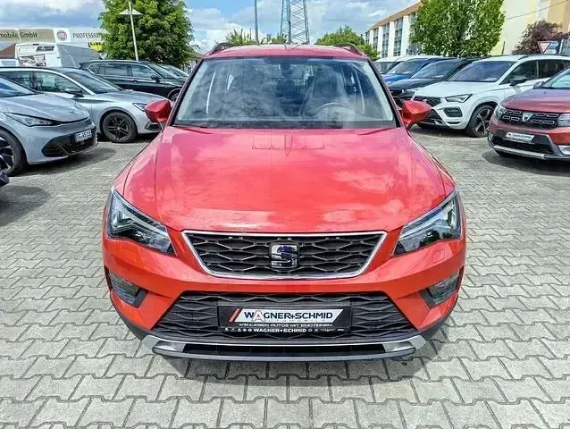 Gebraucht Seat Ateca Style 150 PS (110 kW) 2019 Velvet rot (rot) (metallic) SUV