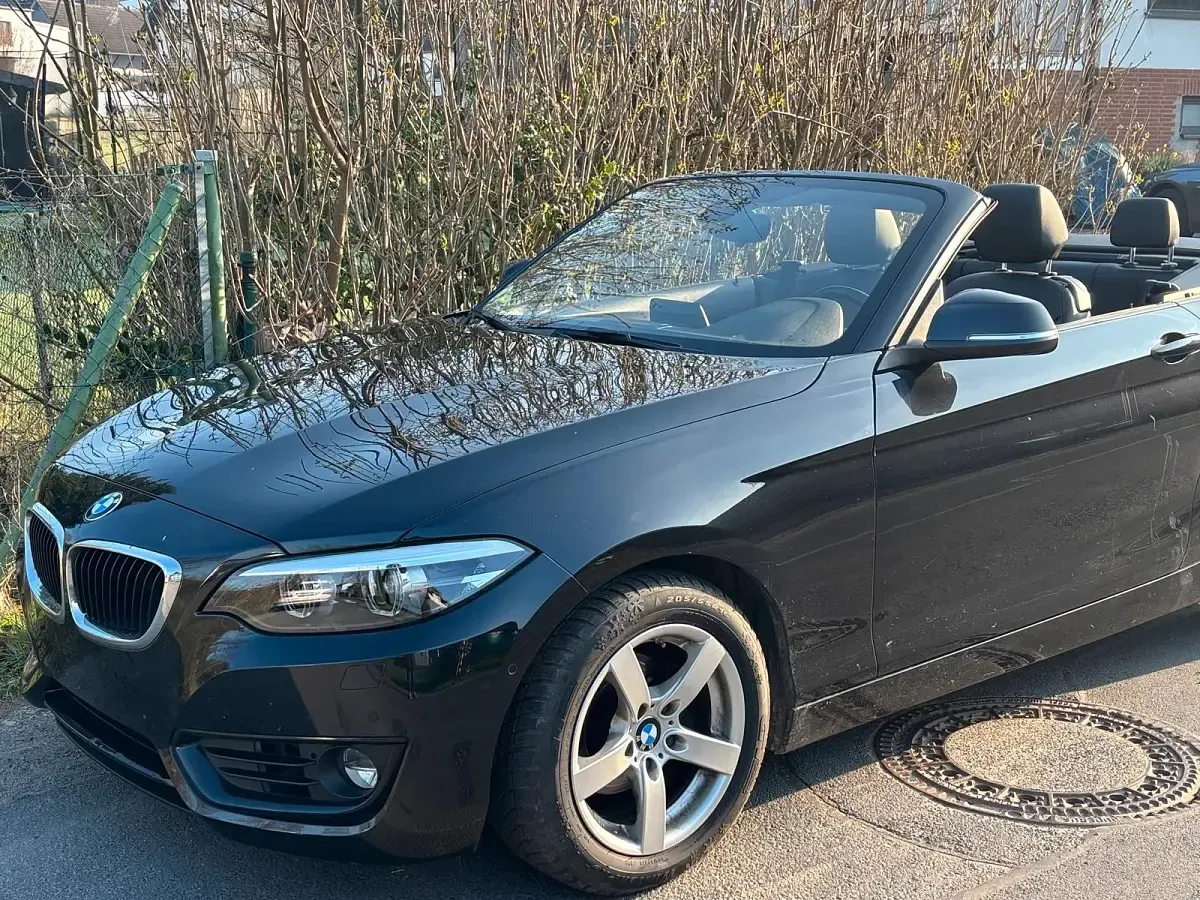 Gebraucht BMW 218 138 PS (101 kW) 2017 Schwarz Cabrio
