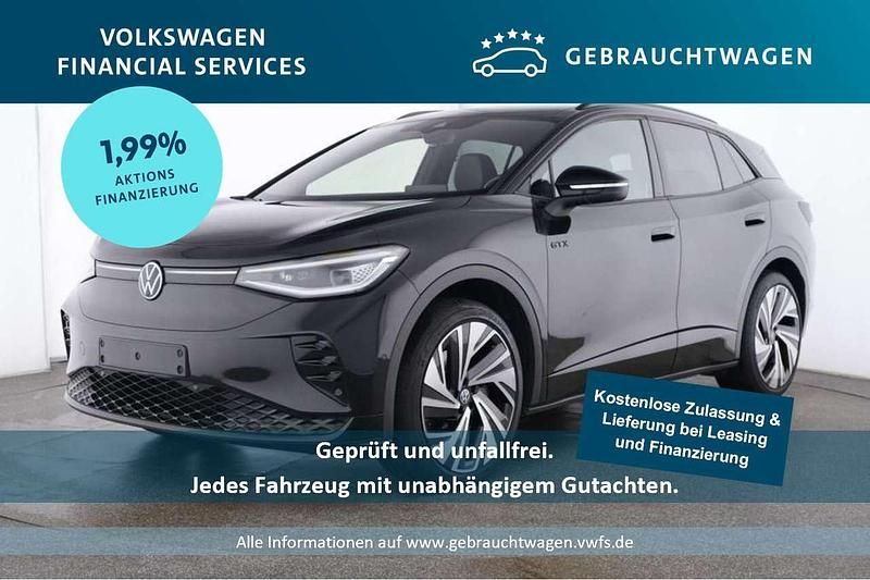 Grenadillschwarz metallic Gebraucht 2023 VW ID.4 GTX SUV | 35.990 € (Guter Preis) - Bild 1/4