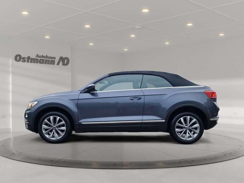 Gebraucht VW T-Roc Cabriolet Style 150 PS (110 kW) 2021 Grau Cabrio