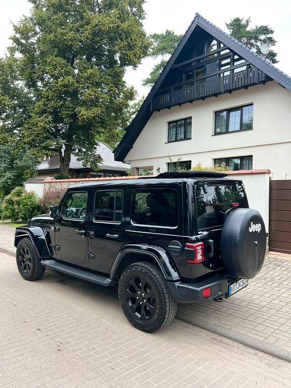 Schwarz Gebraucht 2021 Jeep Wrangler Sahara SUV | 39.900 € (Superpreis) - Bild 1/4