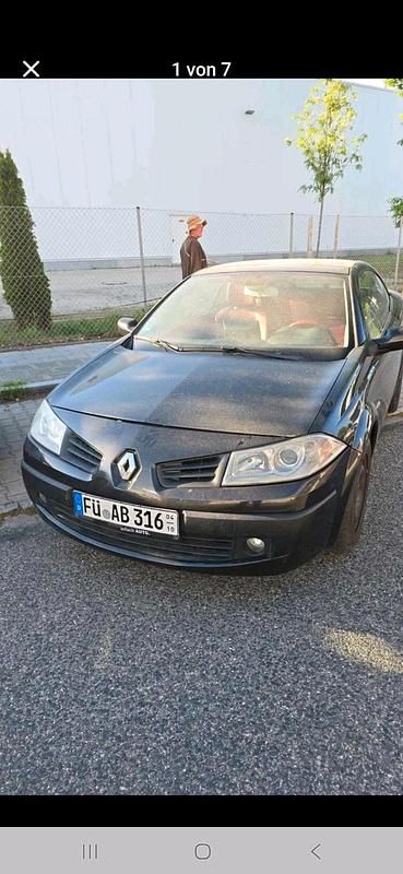 Schwarz Gebraucht 2007 Renault Mégane Cabriolet Cabrio | 950 € - Bild 1/4