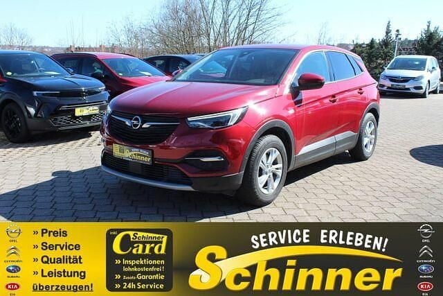 Elm lackierung bright red Gebraucht 2021 Opel Grandland X Elegance SUV | 18.990 € (Guter Preis) - Bild 1/1