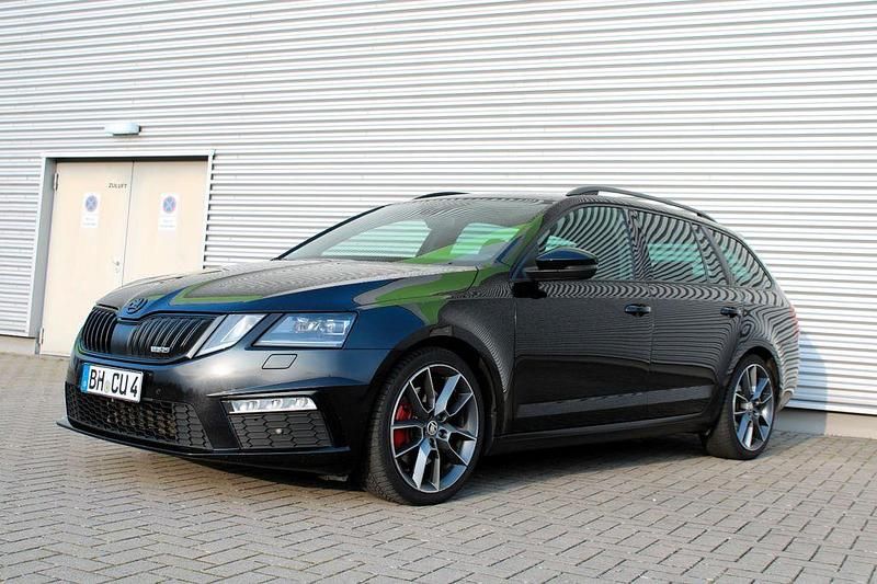 Gebraucht Skoda Octavia RS 184 PS (135 kW) 2018 Schwarz Kombi
