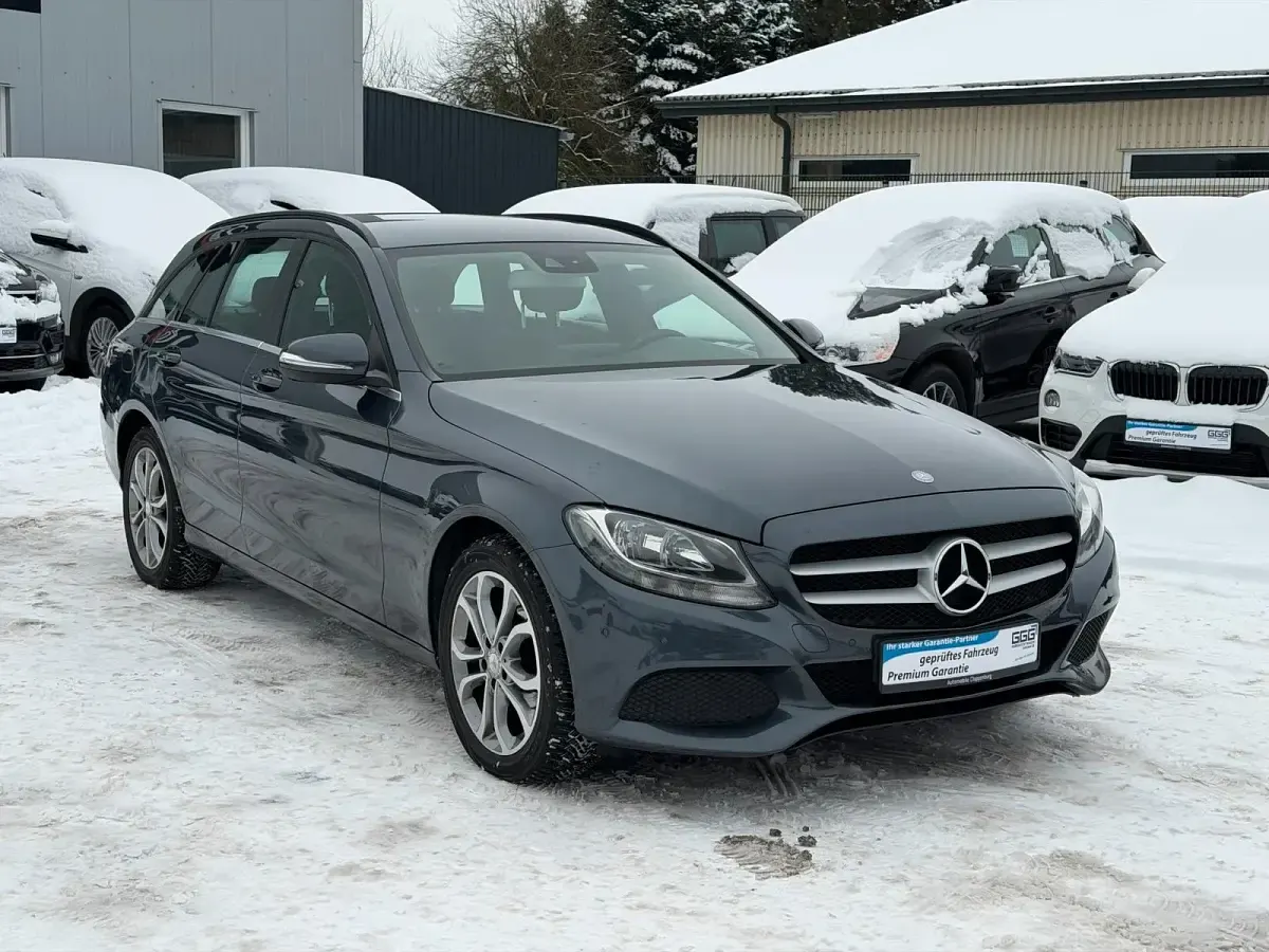 Gebraucht Mercedes C200 136 PS (100 kW) 2015 Grau Kombi