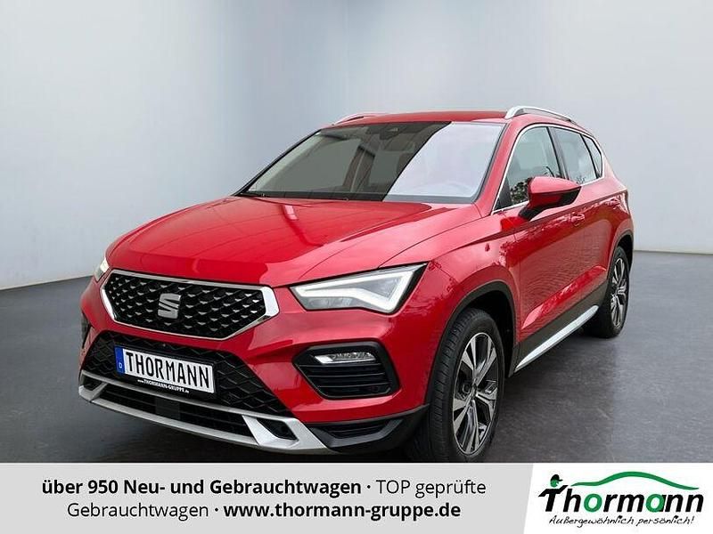 Velvet rot (metallic) Gebraucht 2021 Seat Ateca 4Drive SUV | 27.798 € (Fairer Preis) - Bild 1/4