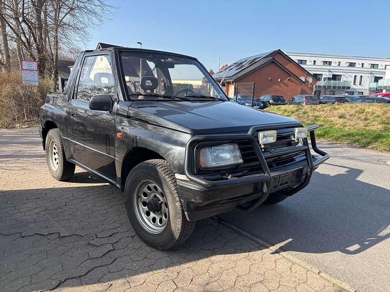 Gebraucht Suzuki Vitara 82 PS (60 kW) 1991 Schwarz Cabrio
