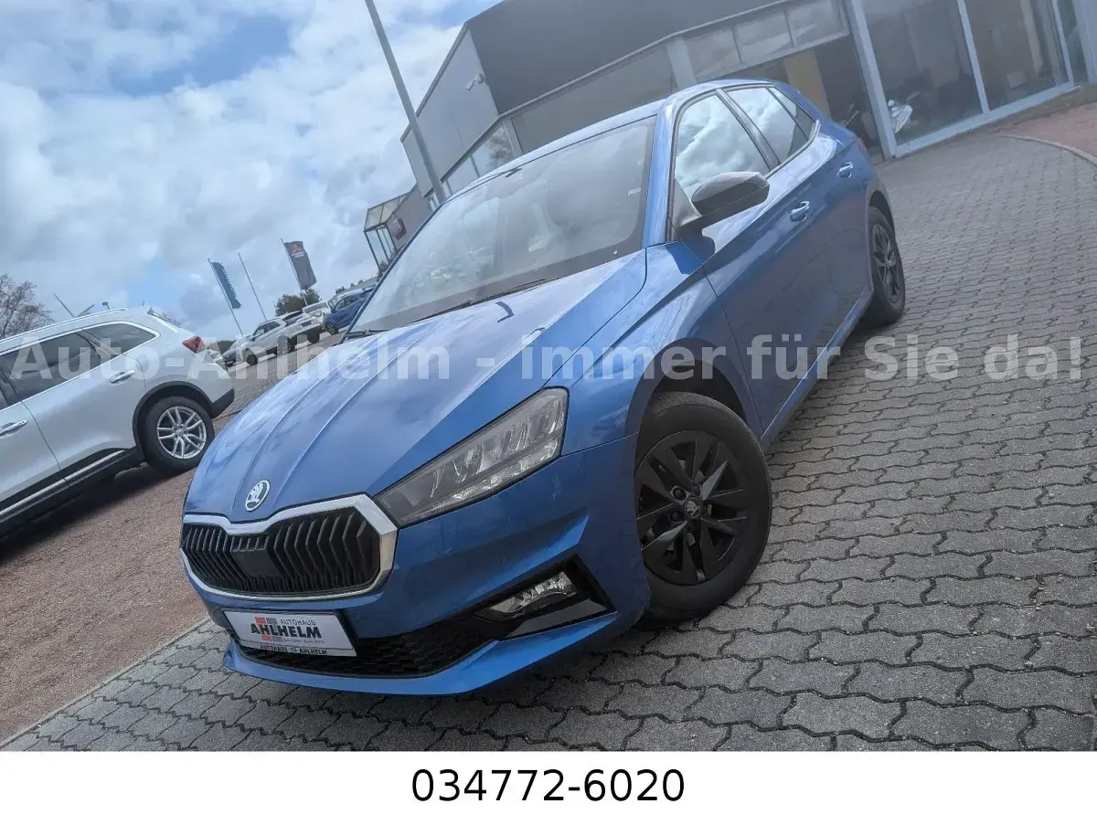 Gebraucht Skoda Fabia Selection 95 PS (69 kW) 2025 Blau Kleinwagen