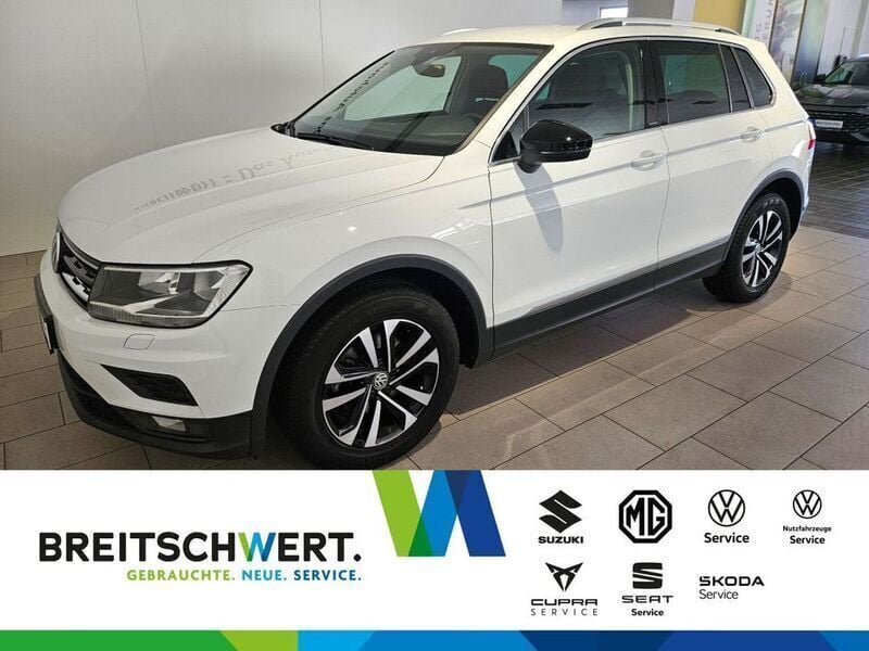 Weiss Gebraucht 2020 VW Tiguan IQ Drive SUV | 23.650 € (Fairer Preis) - Bild 1/4