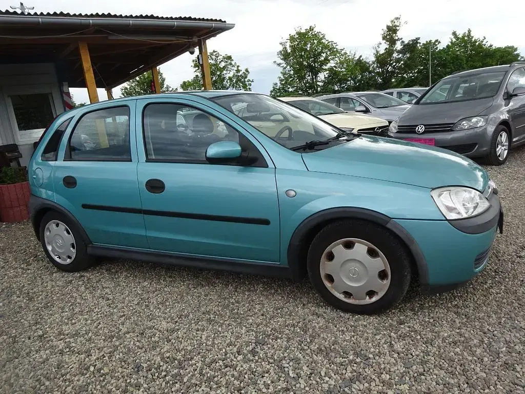 Gebraucht Opel Corsa 75 PS (55 kW) 2002 Grün Kleinwagen