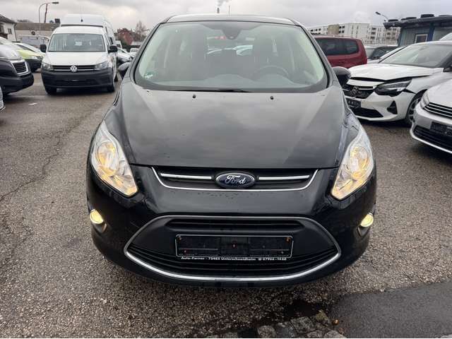 Pantherschwarz metallic Gebraucht 2015 Ford C-MAX Trend Van / Kleinbus | 5.599 € - Bild 1/4