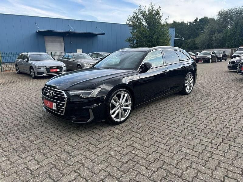 Schwarz Gebraucht 2022 Audi A6 S-Line Kombi | 36.490 € (Teuer) - Bild 1/4