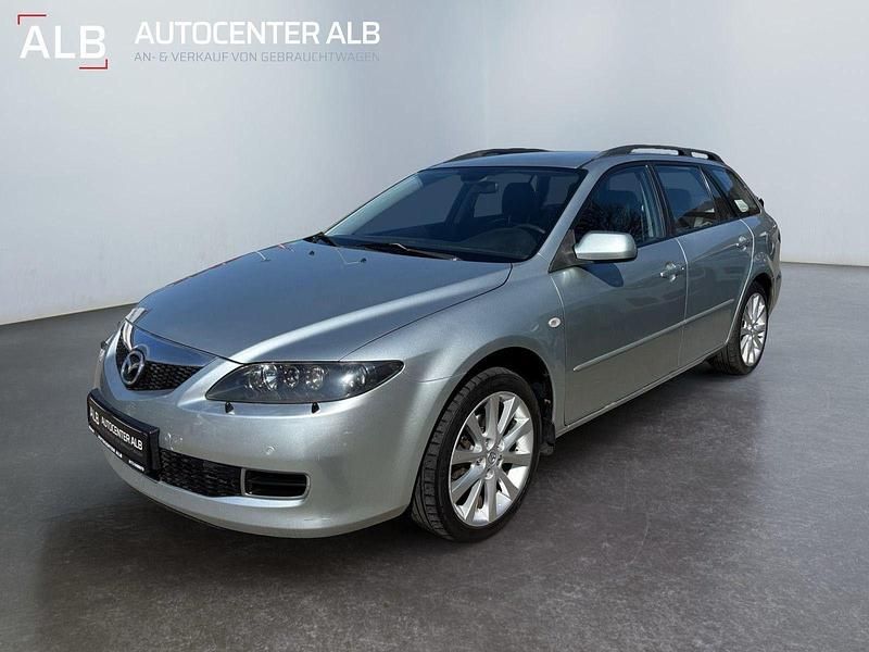 Silber Gebraucht 2007 Mazda 6 Active Plus Kombi | 6.790 € - Bild 1/4