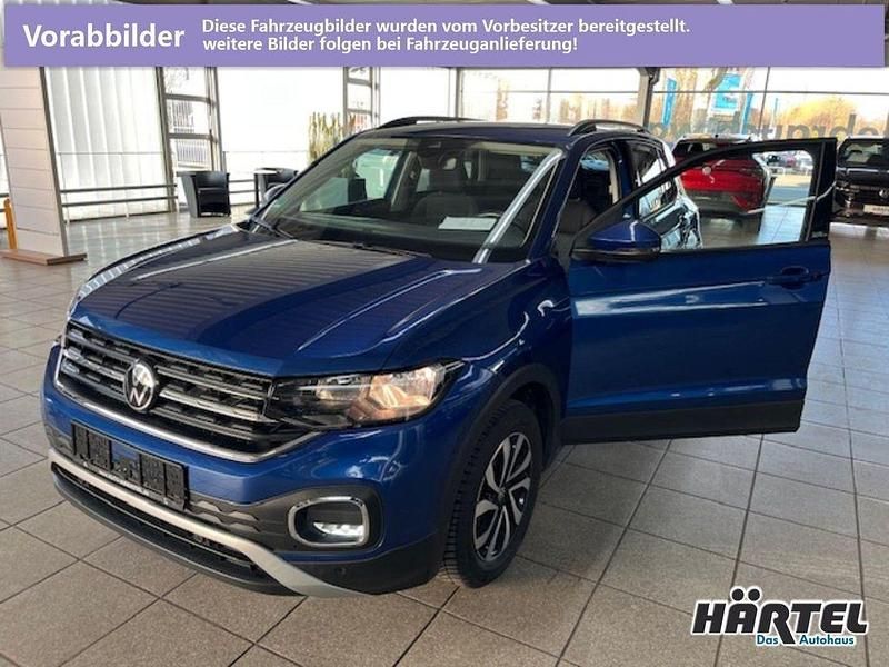 Gebraucht VW T-Cross Active 95 PS (69 kW) 2021 Reef blue, metallic SUV