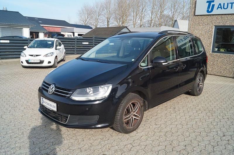Gebraucht VW Sharan Comfortline 140 PS (102 kW) 2012 Schwarz Van / Kleinbus