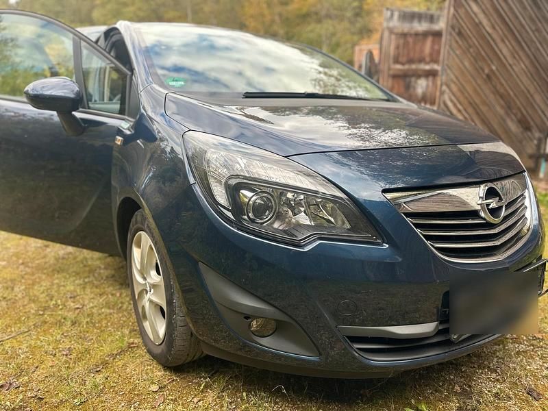 Blau Gebraucht 2012 Opel Meriva Van / Kleinbus | 4.950 € - Bild 1/4