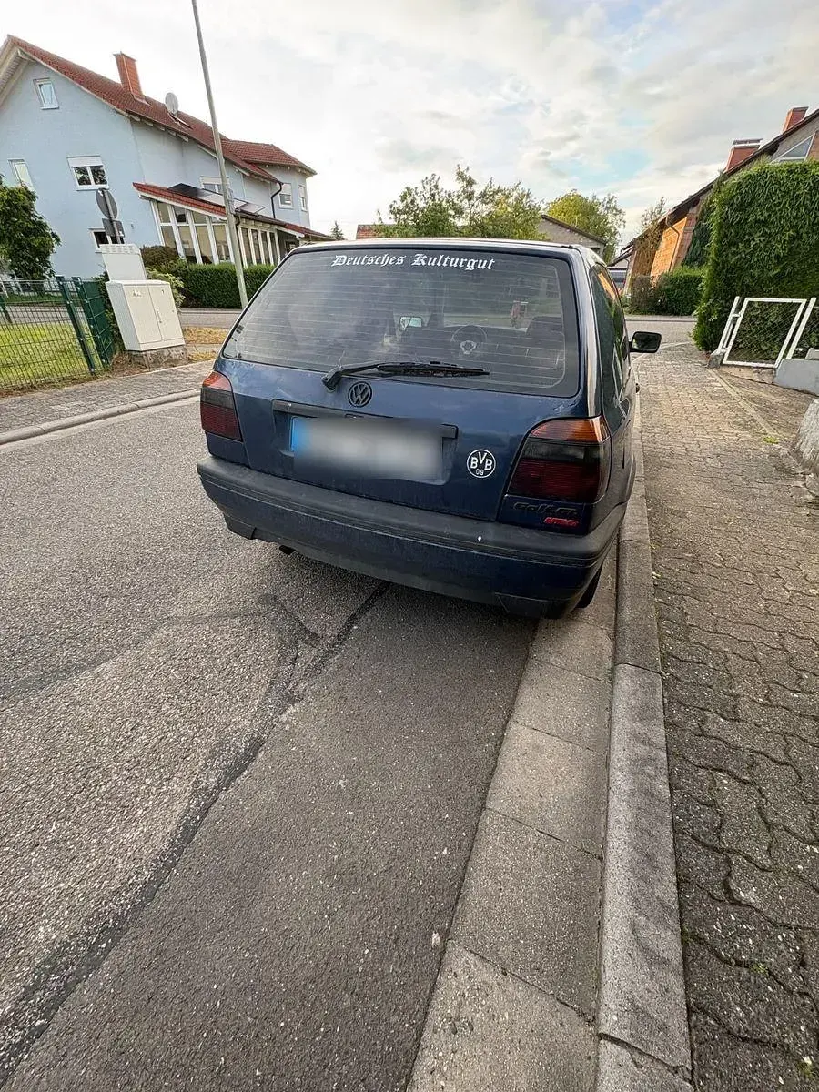 Gebraucht VW Golf III 90 PS (66 kW) 1992 Blau Kleinwagen
