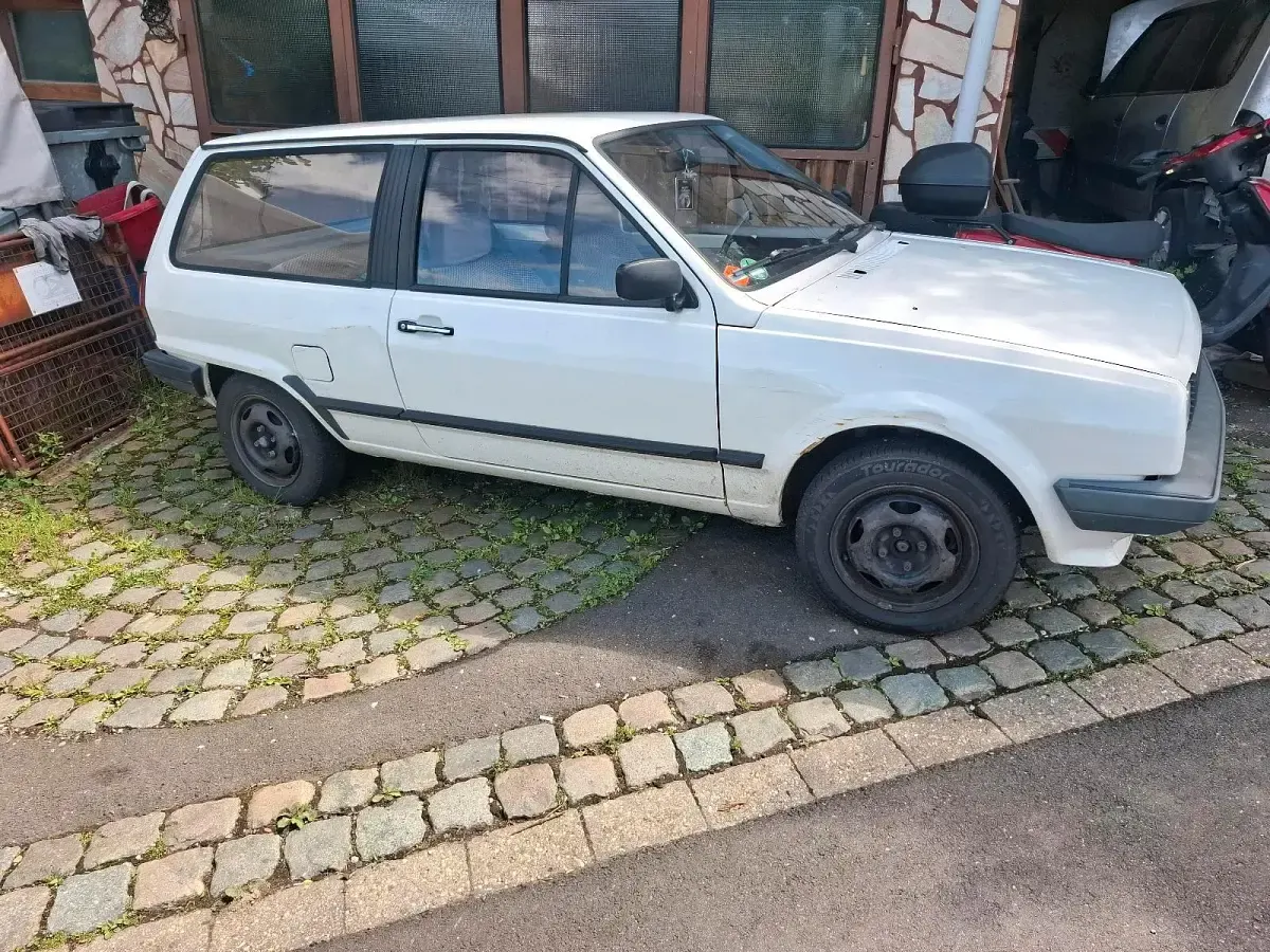 Gebraucht VW Polo 54 PS (39 kW) 1988 Weiß Kleinwagen