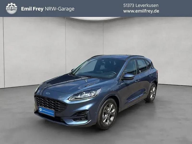 Chrome blue metallic Gebraucht 2023 Ford Kuga ST-Line SUV | 25.375 € (Superpreis) - Bild 1/4
