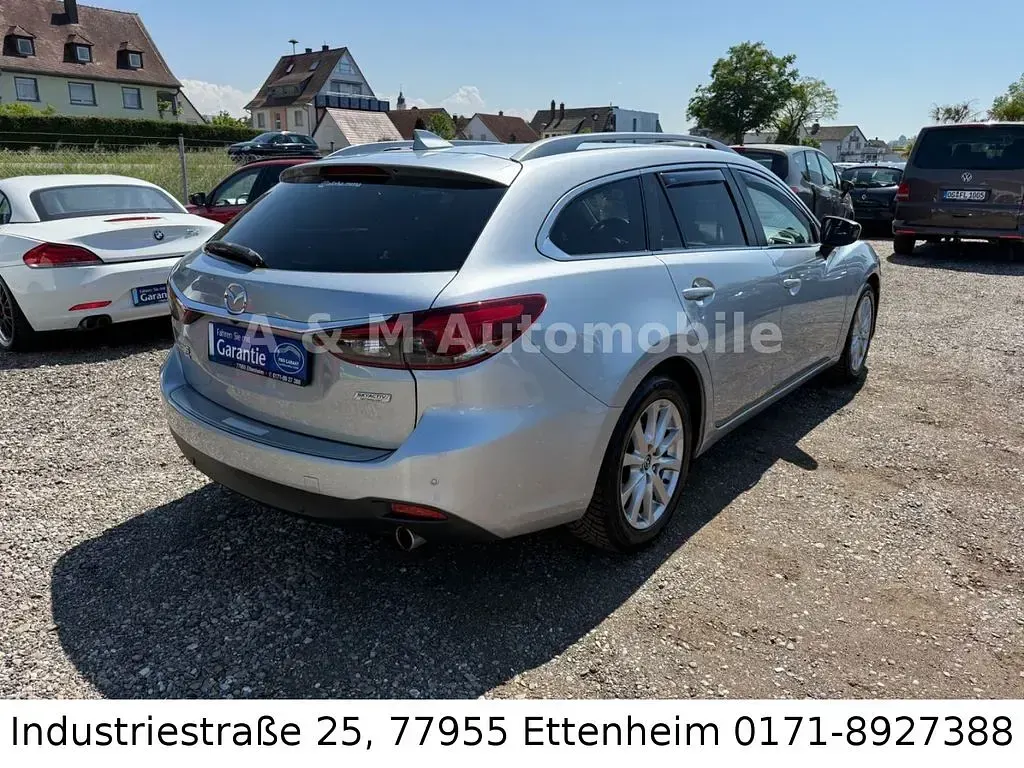 Używany Mazda 6 Exclusive-Line 150 KM (110 kW) 2015 Srebrny Kombi