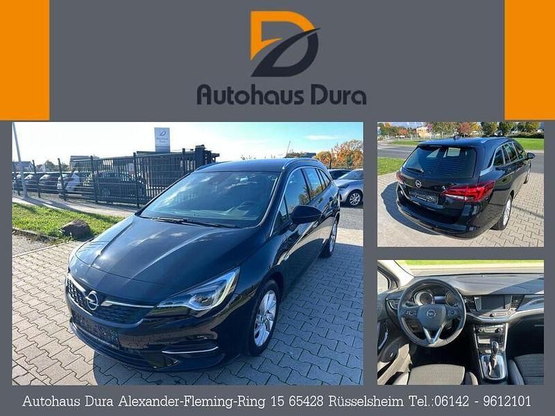 Schwarz Gebraucht 2021 Opel Astra Business Elegance Kombi | 14.950 € (Fairer Preis) - Bild 1/4