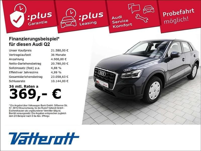 Grau Gebraucht 2021 Audi Q2 Comfort SUV | 19.680 € (Guter Preis) - Bild 1/4