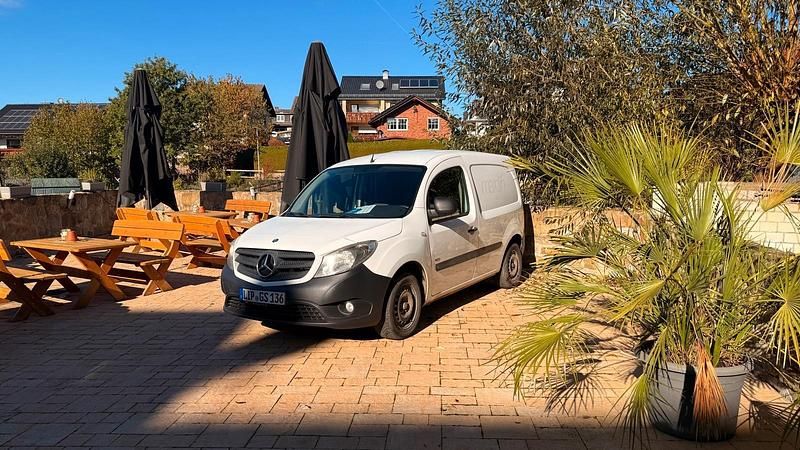 Gebraucht Mercedes Citan 108 75 PS (55 kW) 2017 Weiß Van / Kleinbus